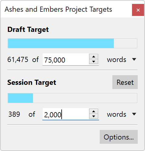 Scrivener screenshot