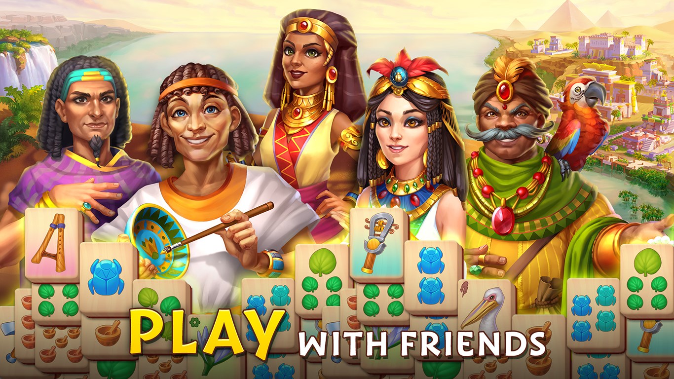 Pyramid of Mahjong: tile matching puzzle screenshot