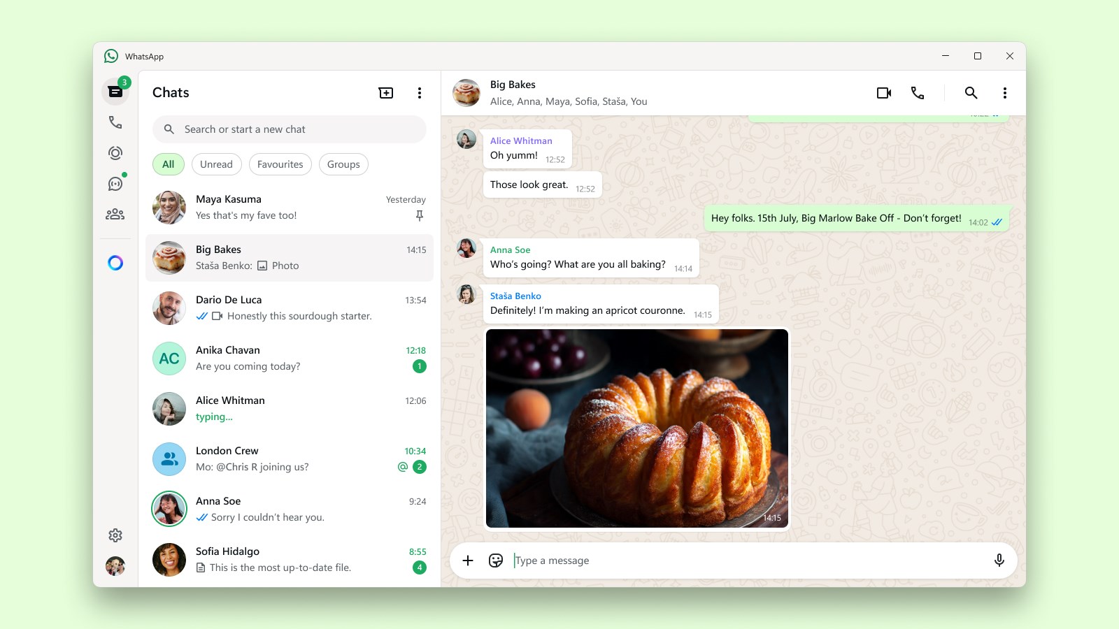 WhatsApp Beta screenshot