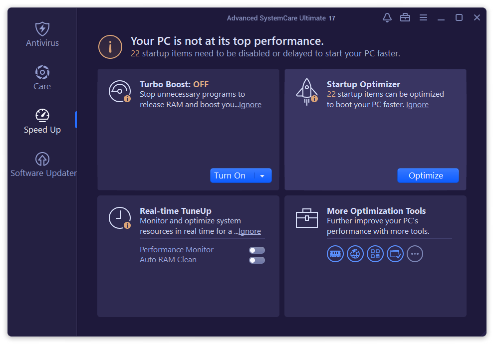 Advanced SystemCare Ultimate screenshot