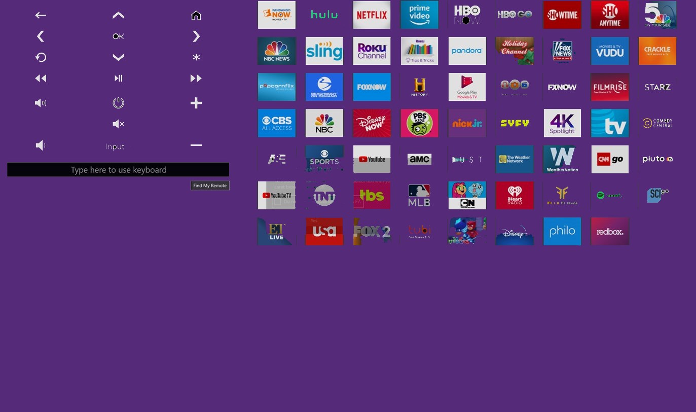 Remote control for RK screenshot