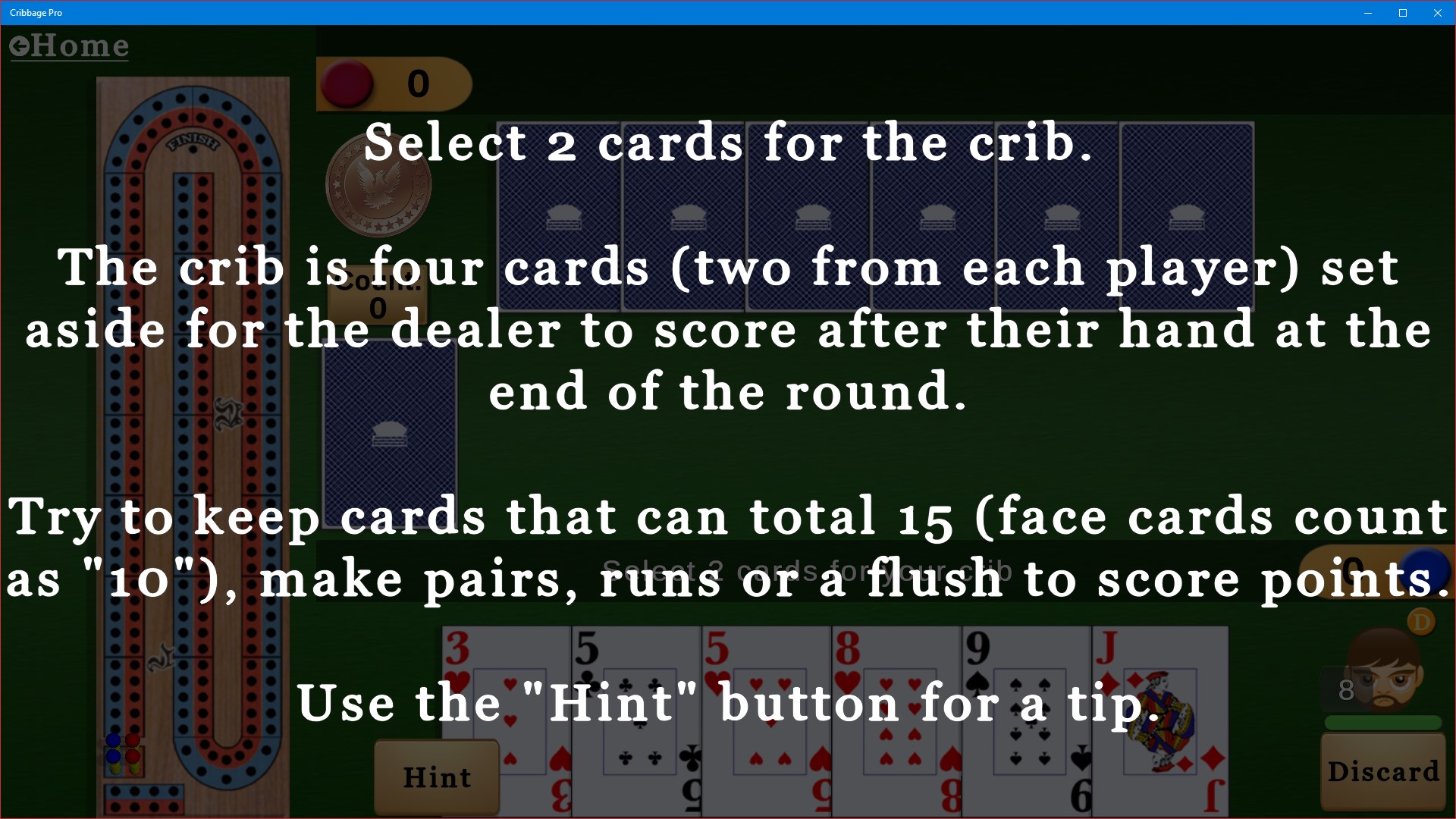 Cribbage Pro screenshot