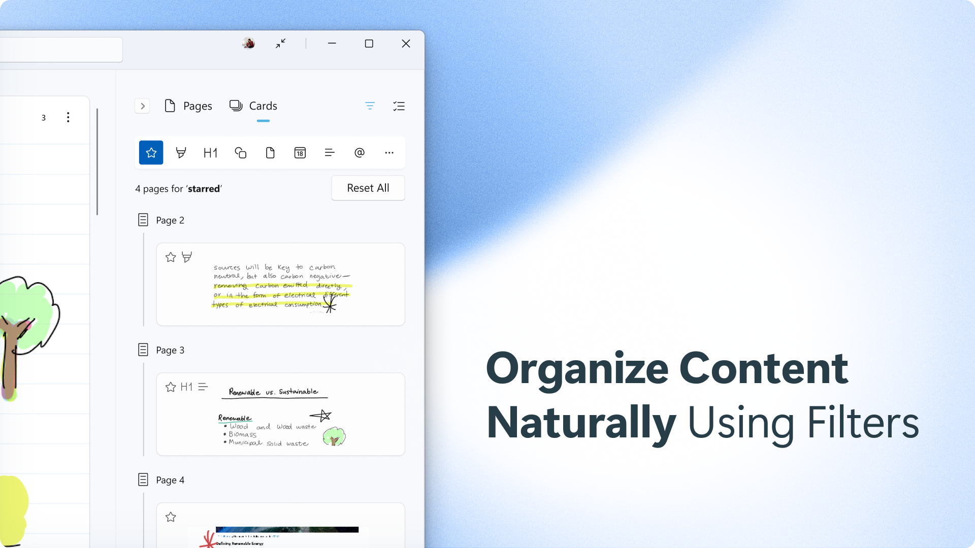 Microsoft Journal screenshot