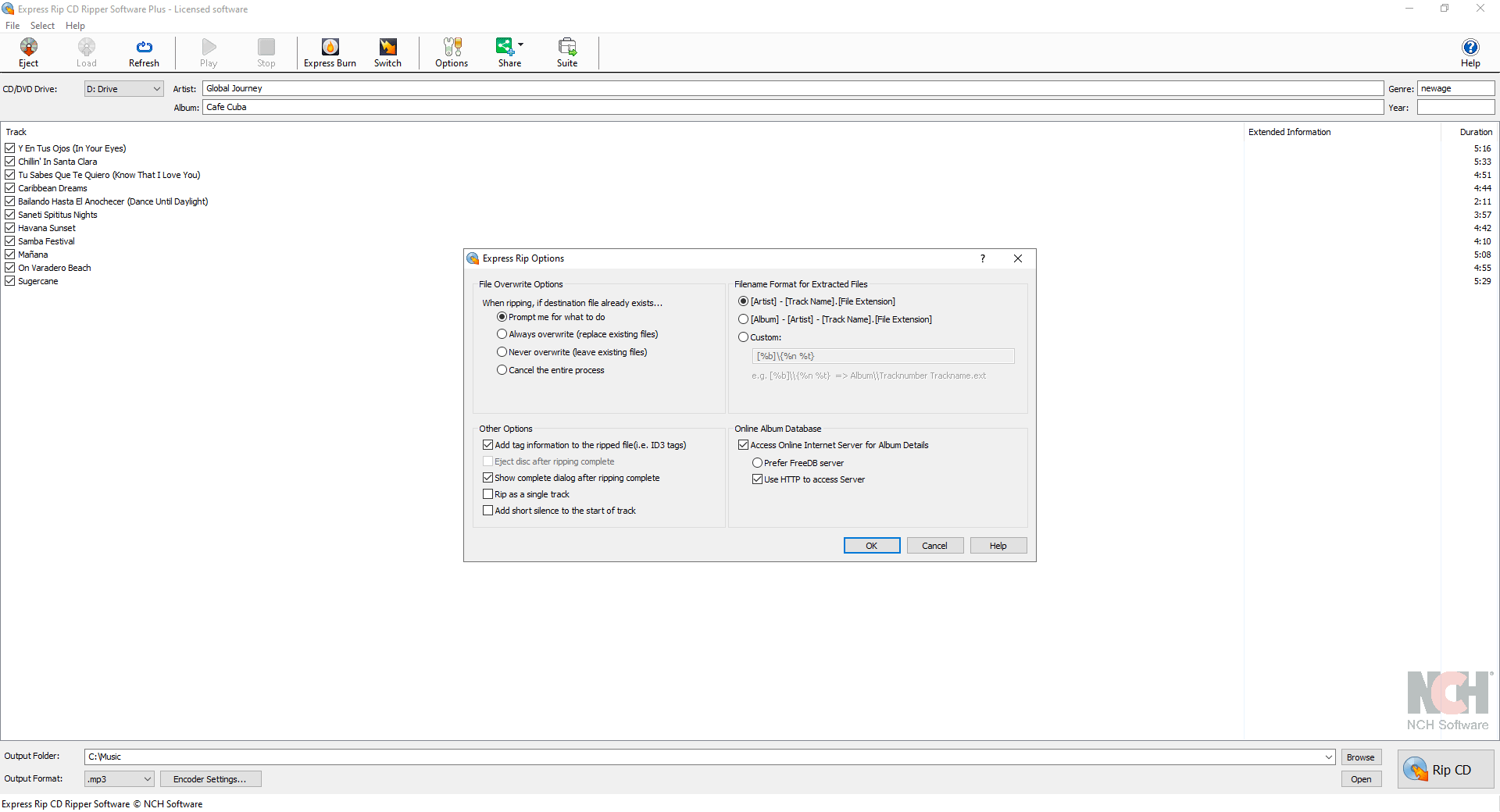 Express Rip screenshot
