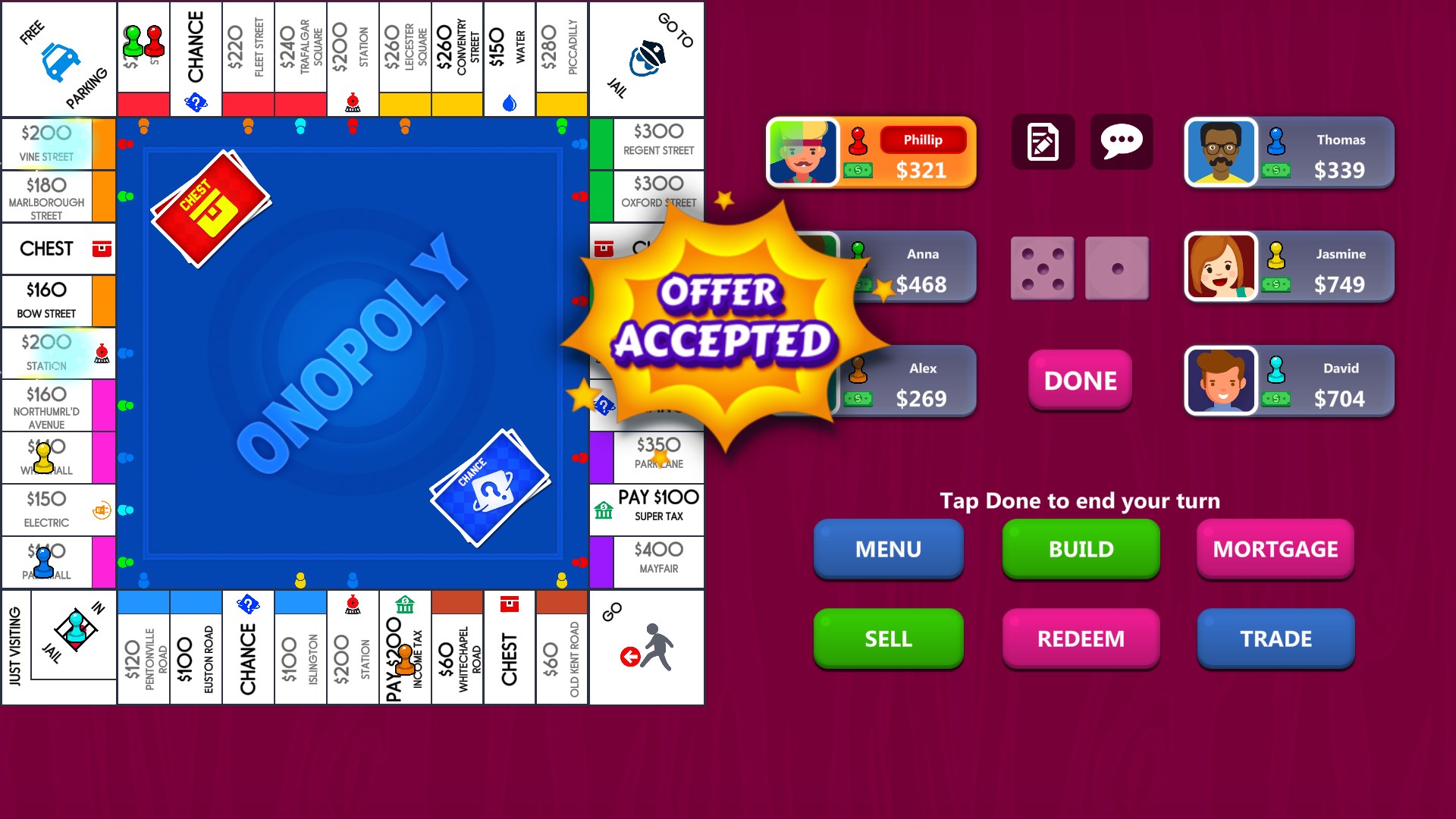 Onopoly- Business Rento Board Game screenshot