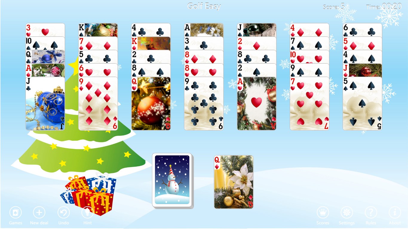 Christmas Time Solitaire screenshot