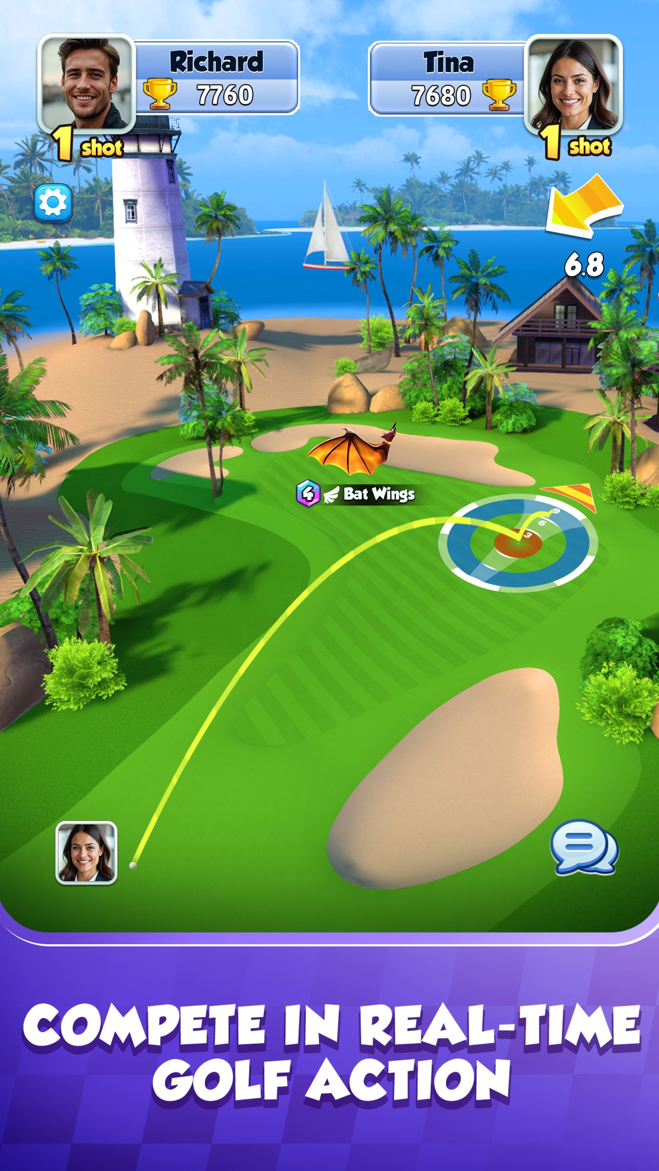 Golf Rival - Multiplayer Game screenshot