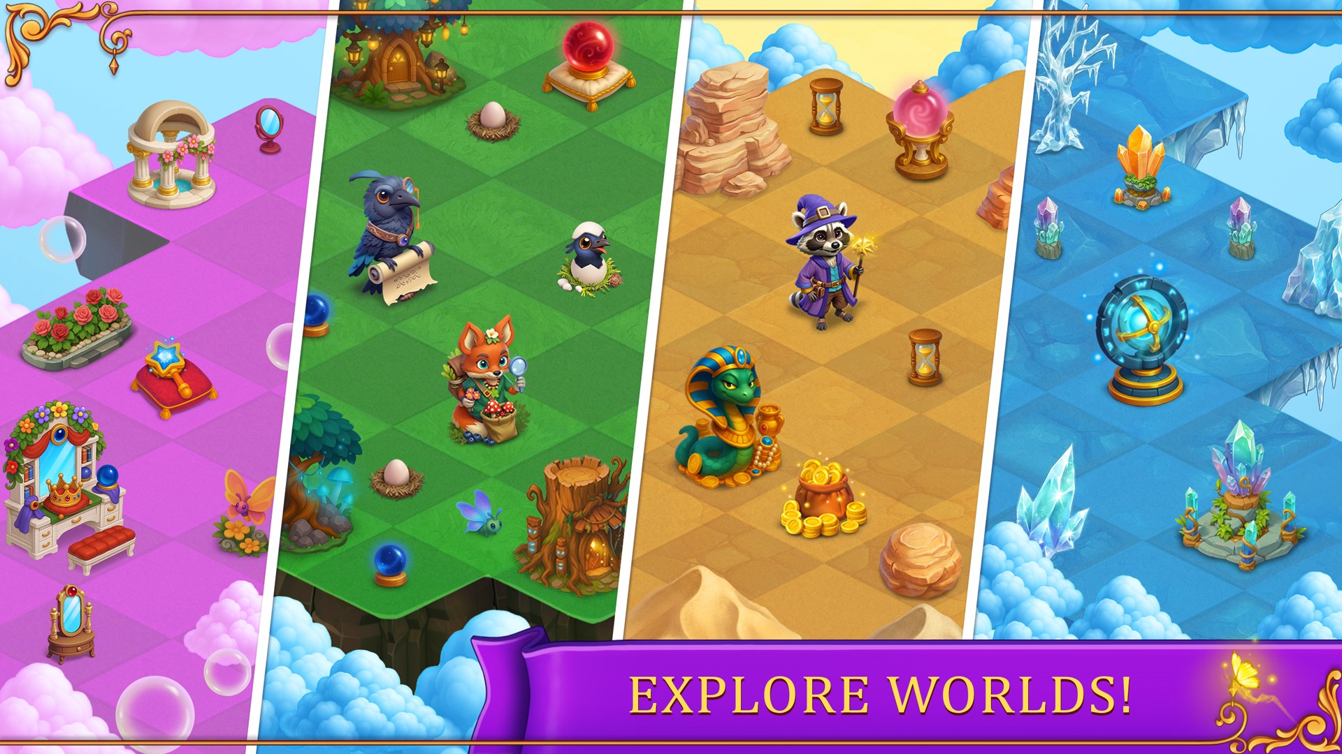 Lamplighter: Merge & Match screenshot