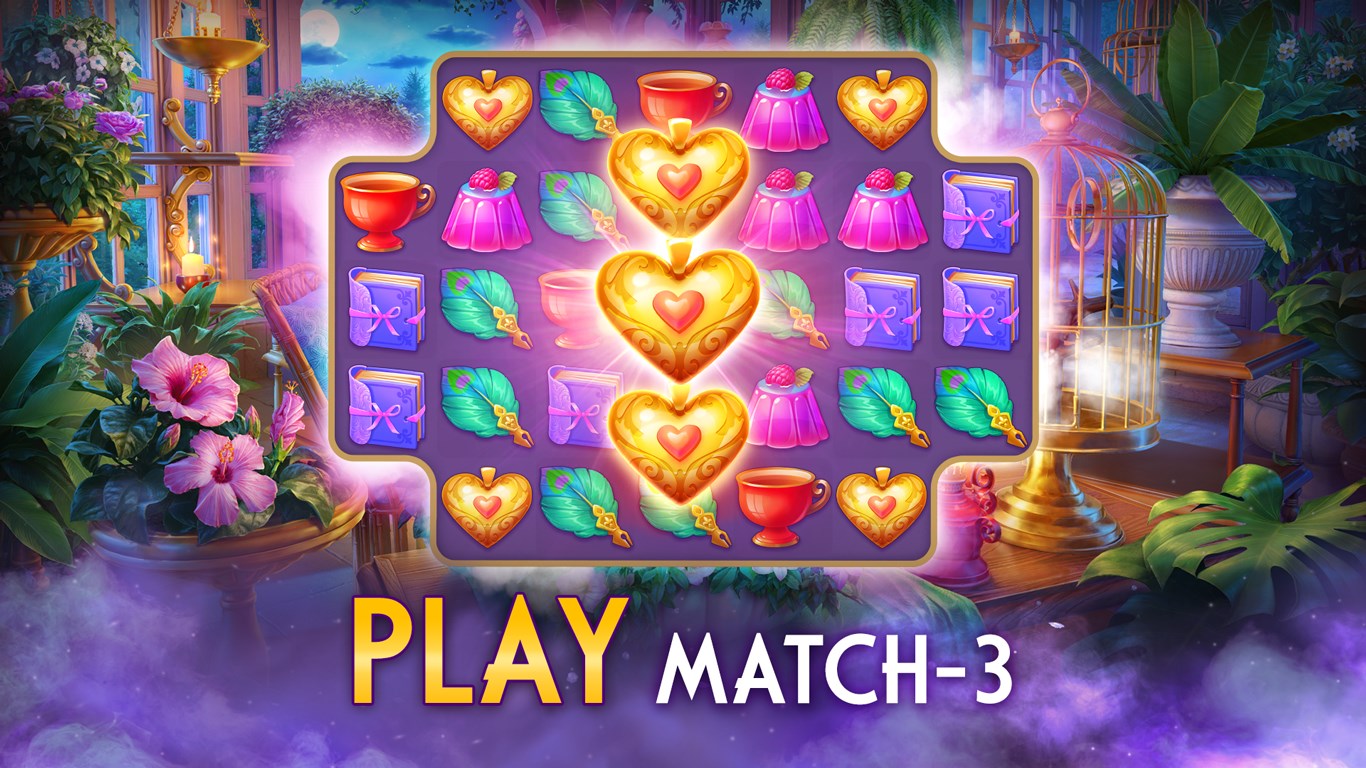 Twilight Land: Hidden Object & Match 3 Game screenshot