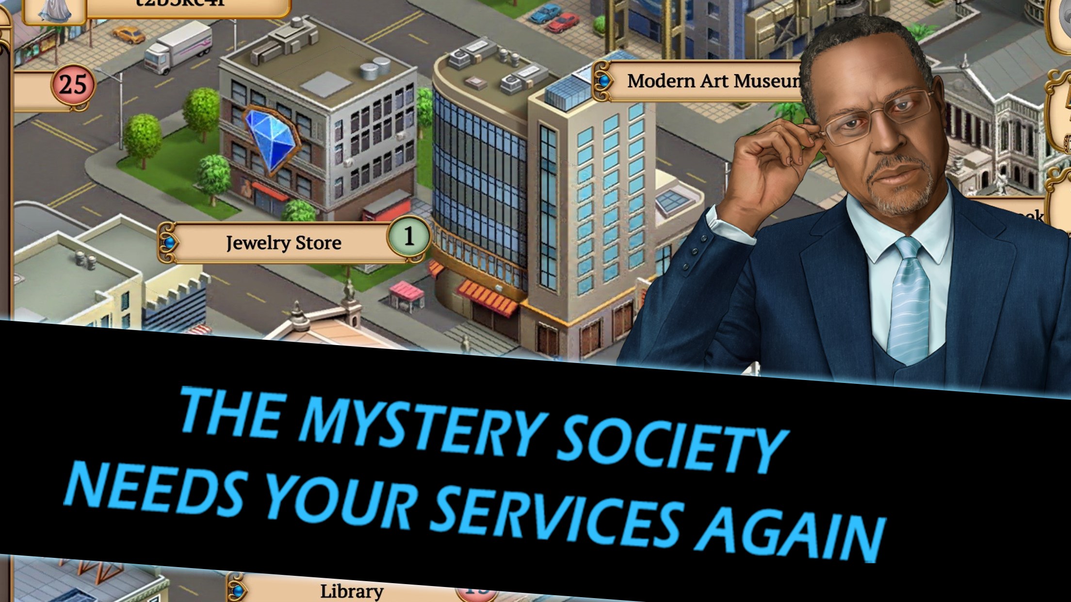 Mystery Society: Relic Match 3: Free Match 3 Games screenshot