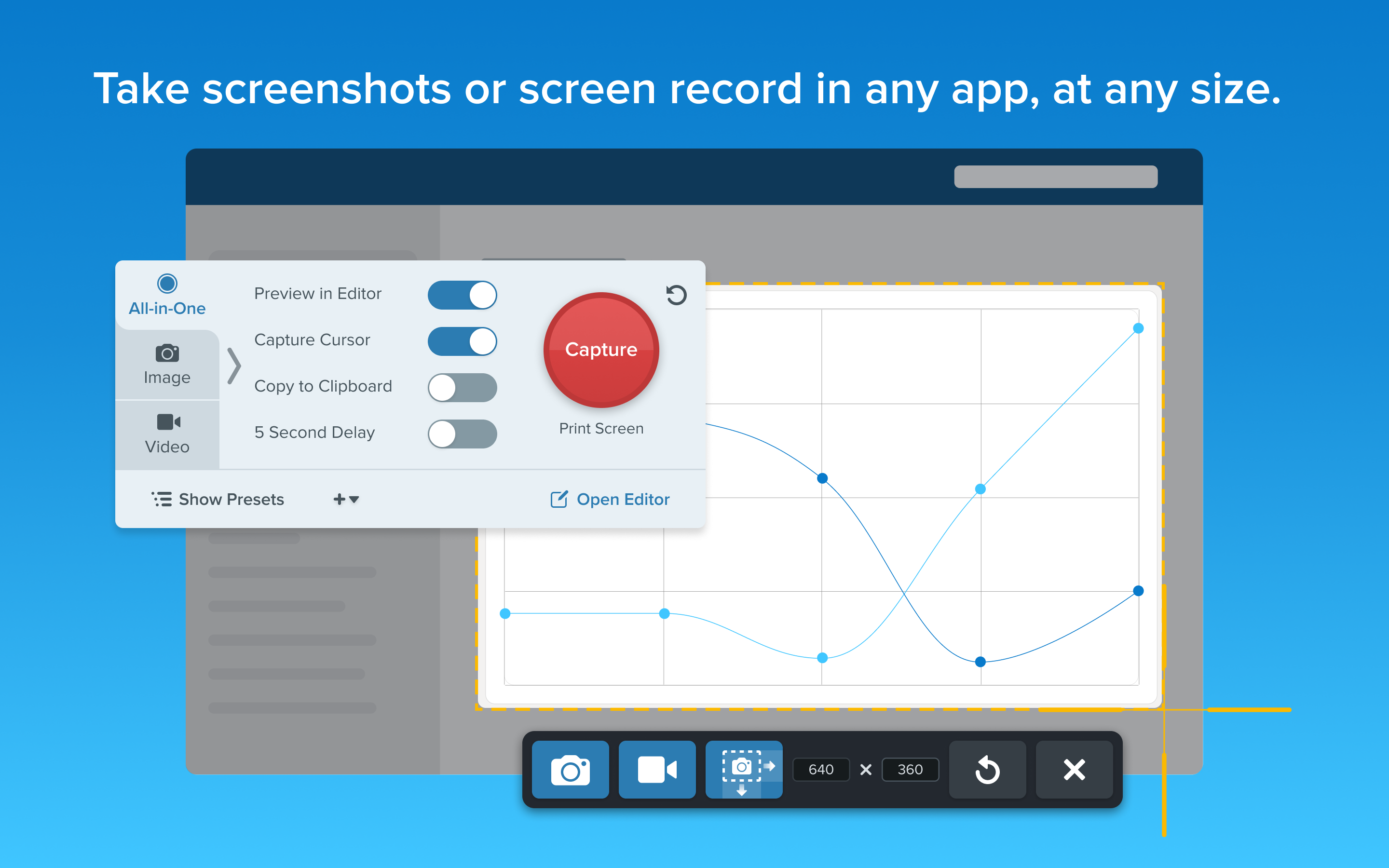 Snagit screenshot