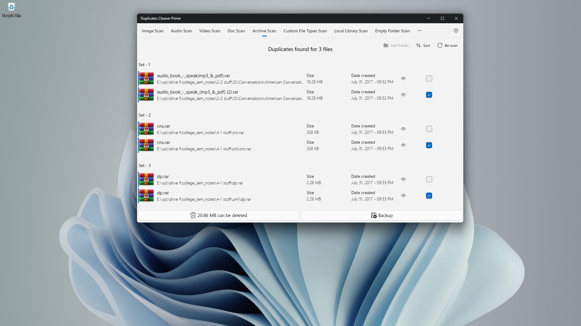 Duplicates Cleaner Prime screenshot