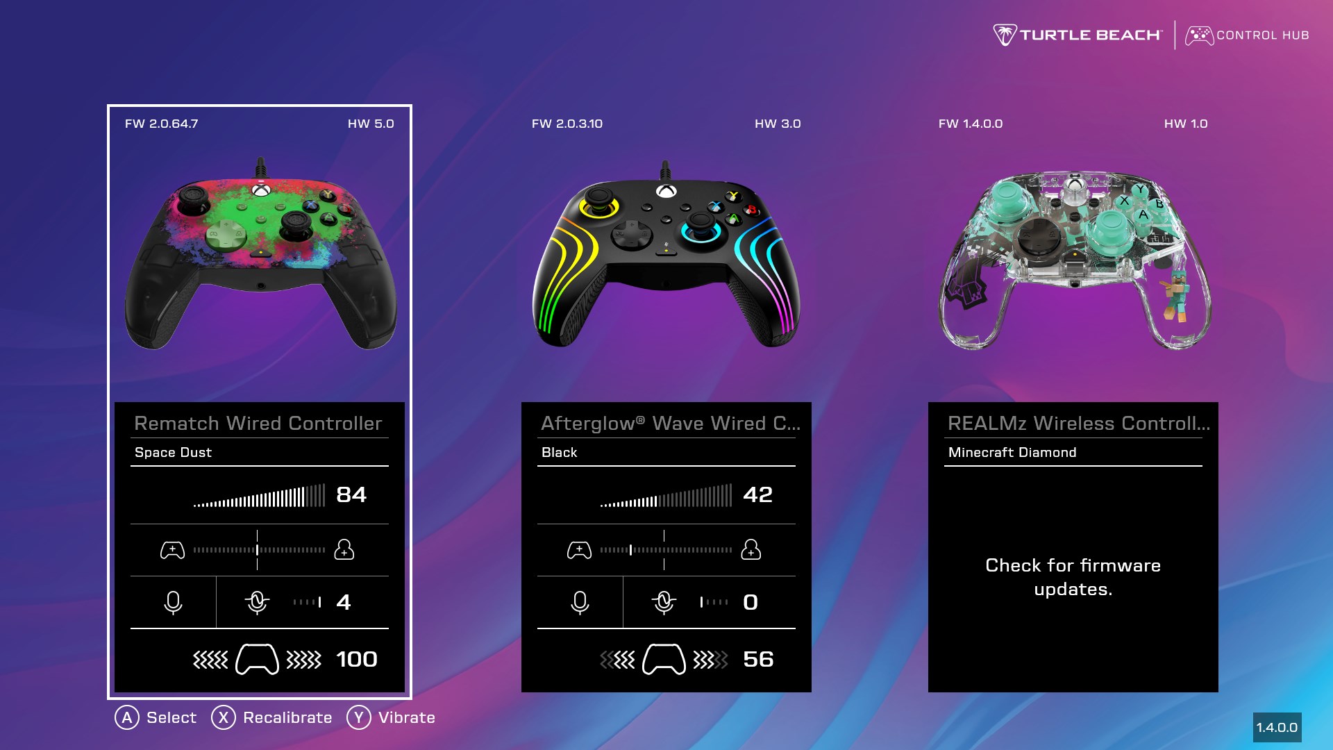 Turtle Beach - PDP Control Hub screenshot