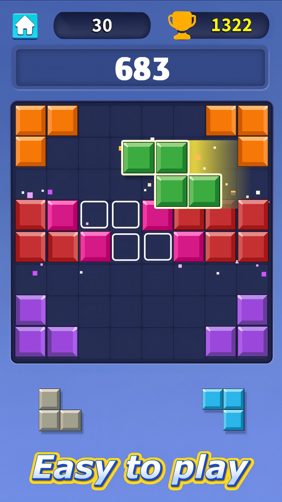 Block Blast Gem Find Puzzle screenshot
