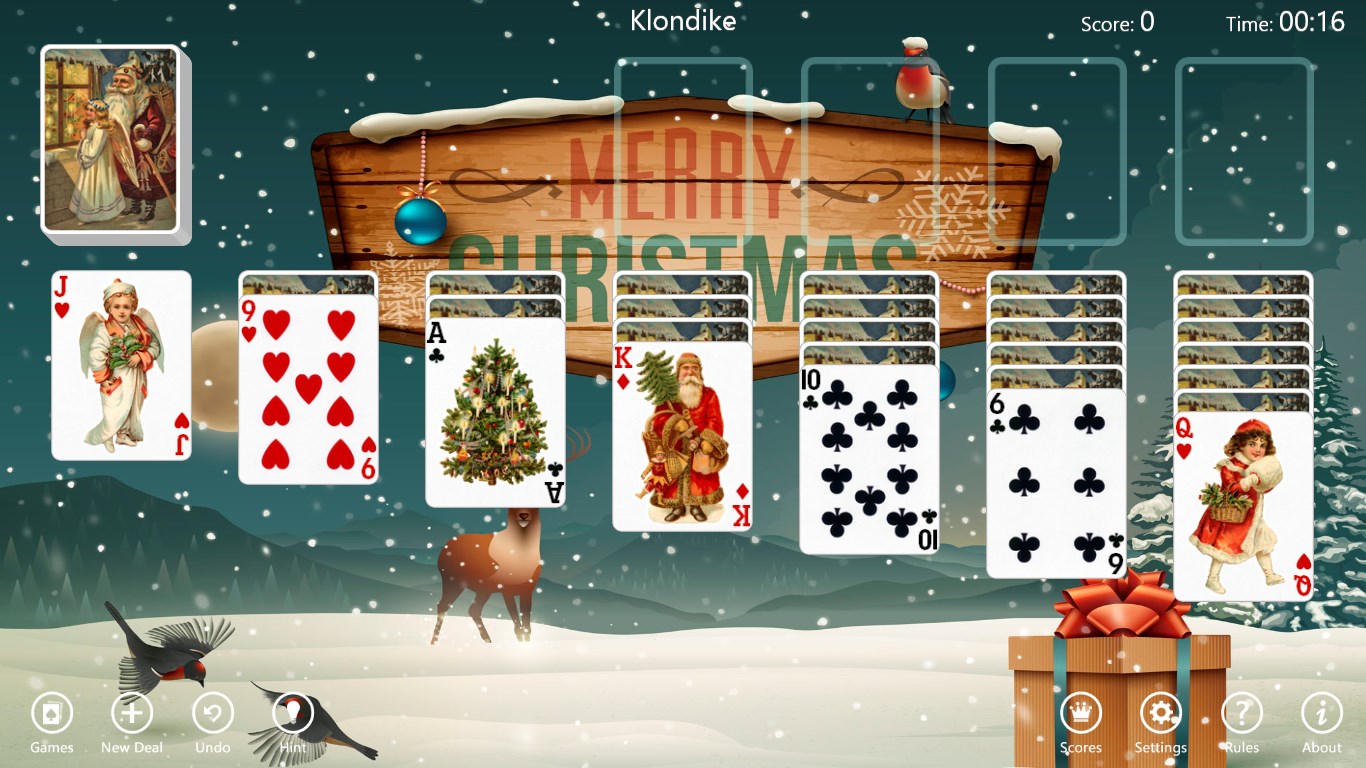 Christmas Time Solitaire screenshot