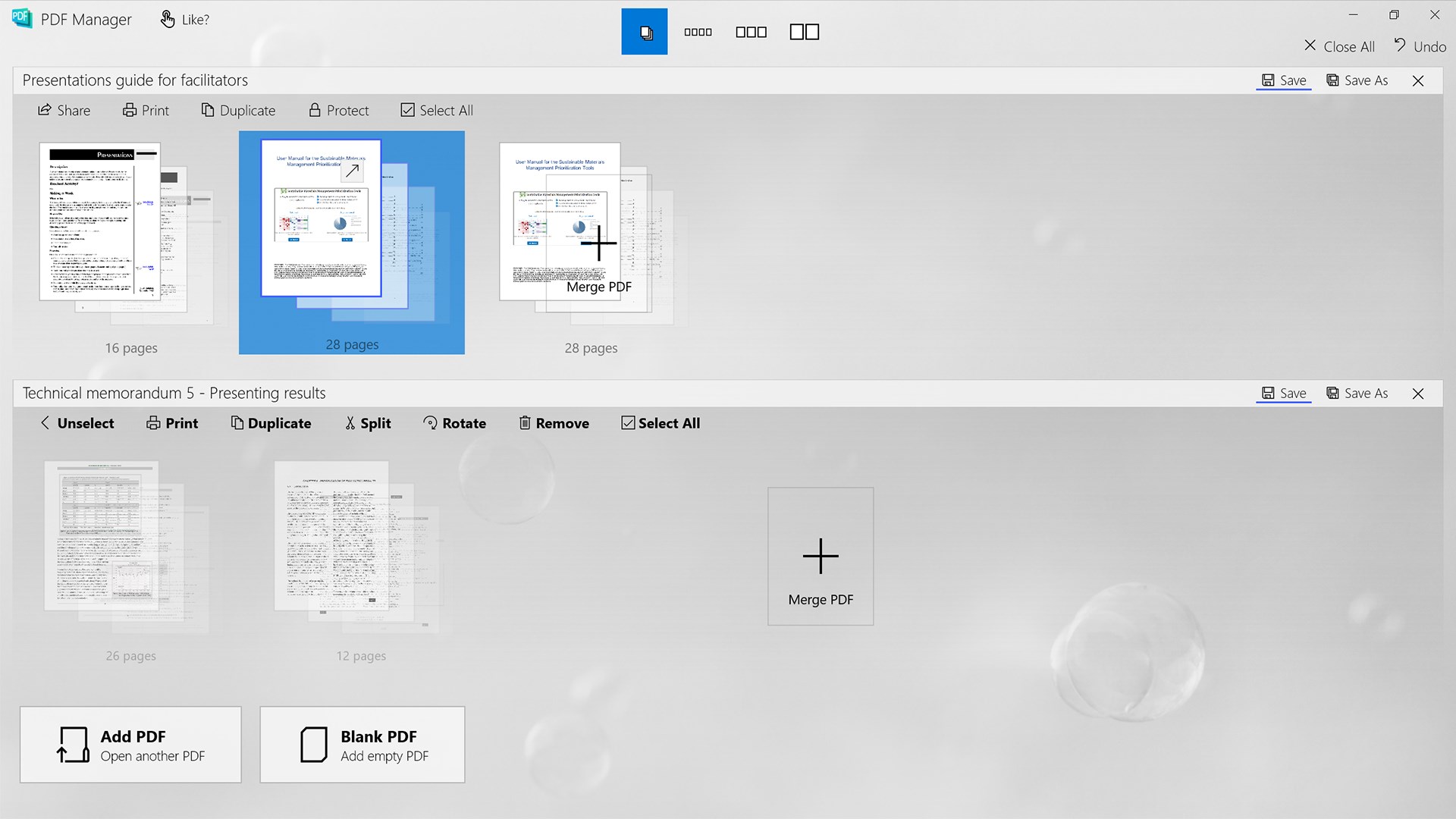 PDF Manager - Merge, Split, Trim screenshot