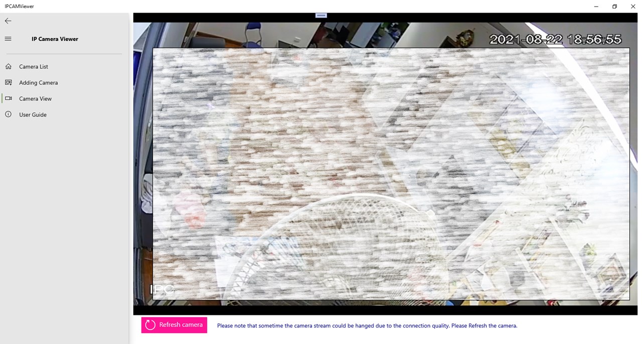 Stream IPCAM to PC screenshot