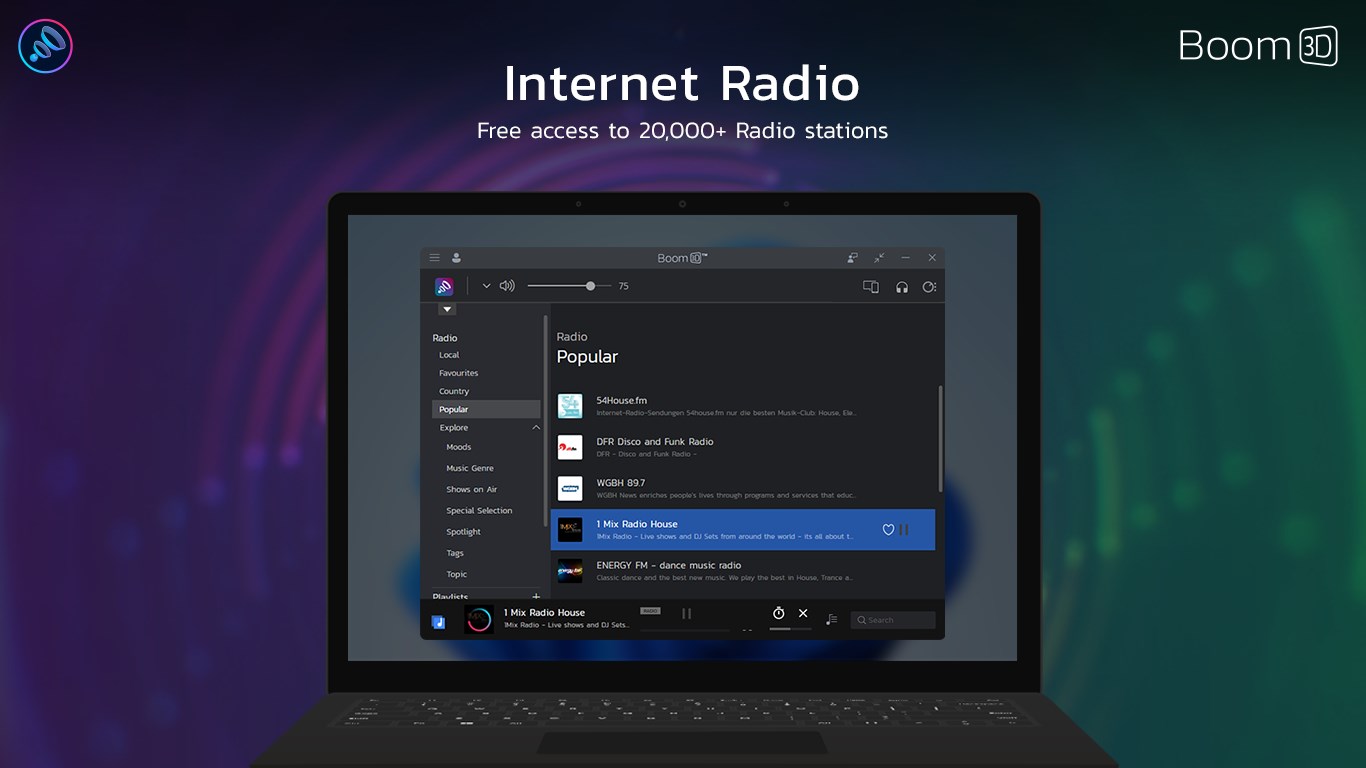 Boom 3D: Audio Enhancer, Equalizer & Bass screenshot