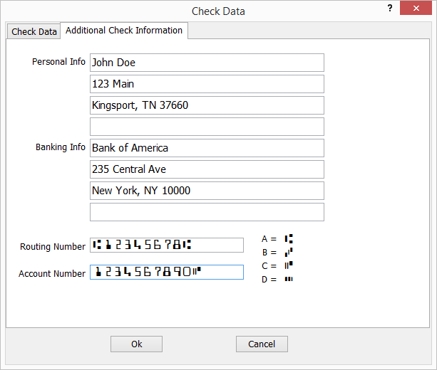 Print Checks screenshot