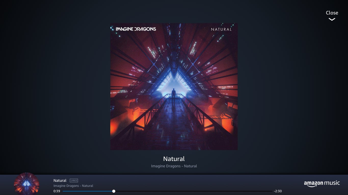 Amazon Music screenshot