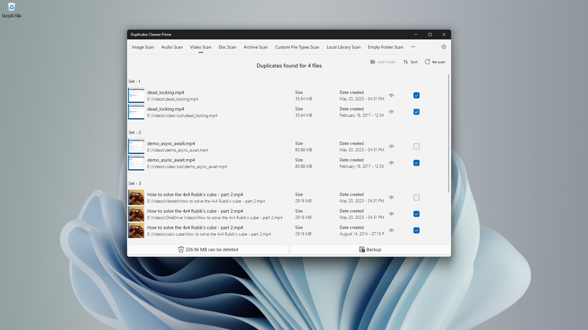 Duplicates Cleaner Prime screenshot