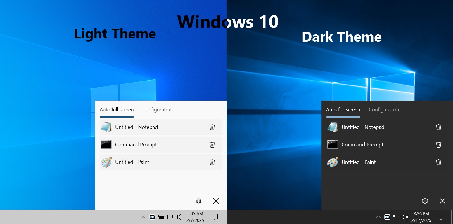 Force Full Screen screenshot