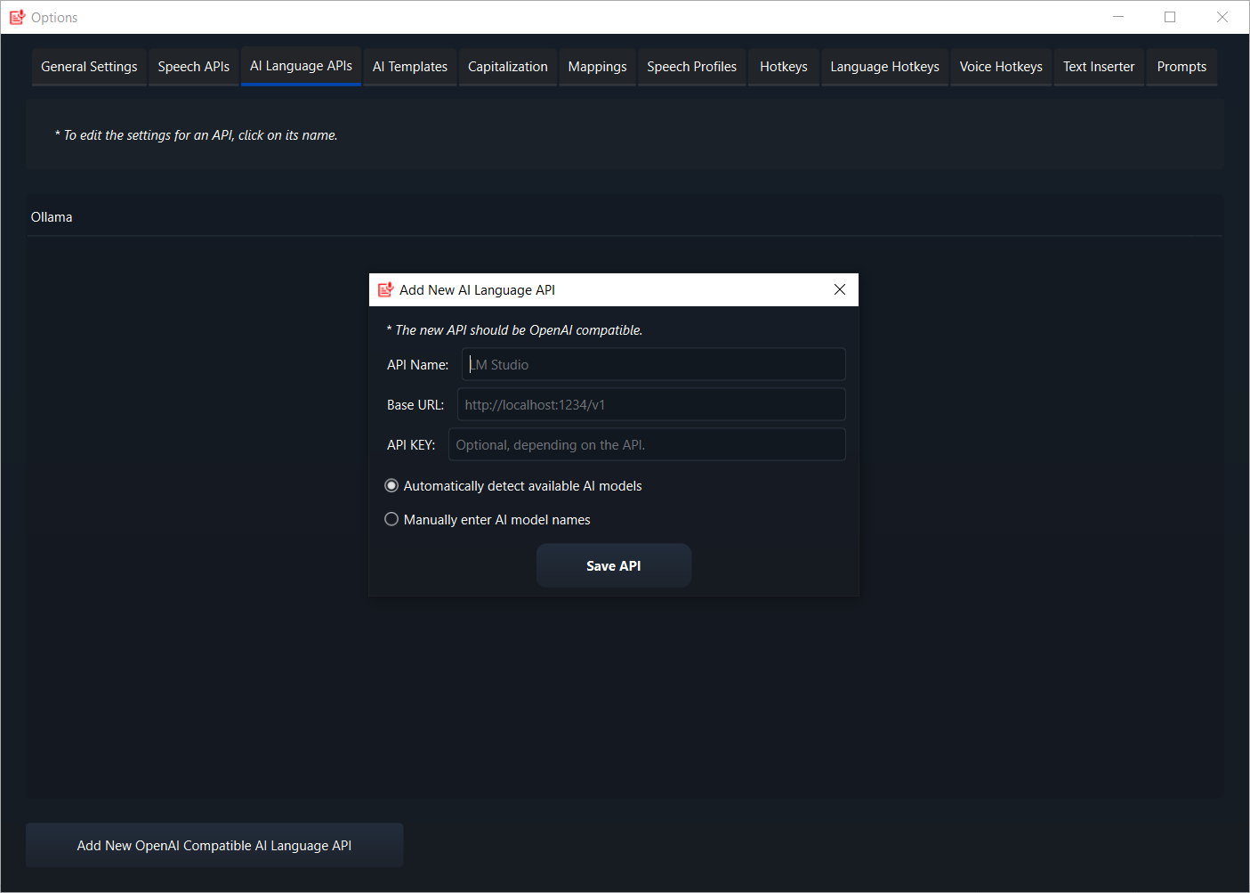 SpeechPulse Speech-to-Text screenshot