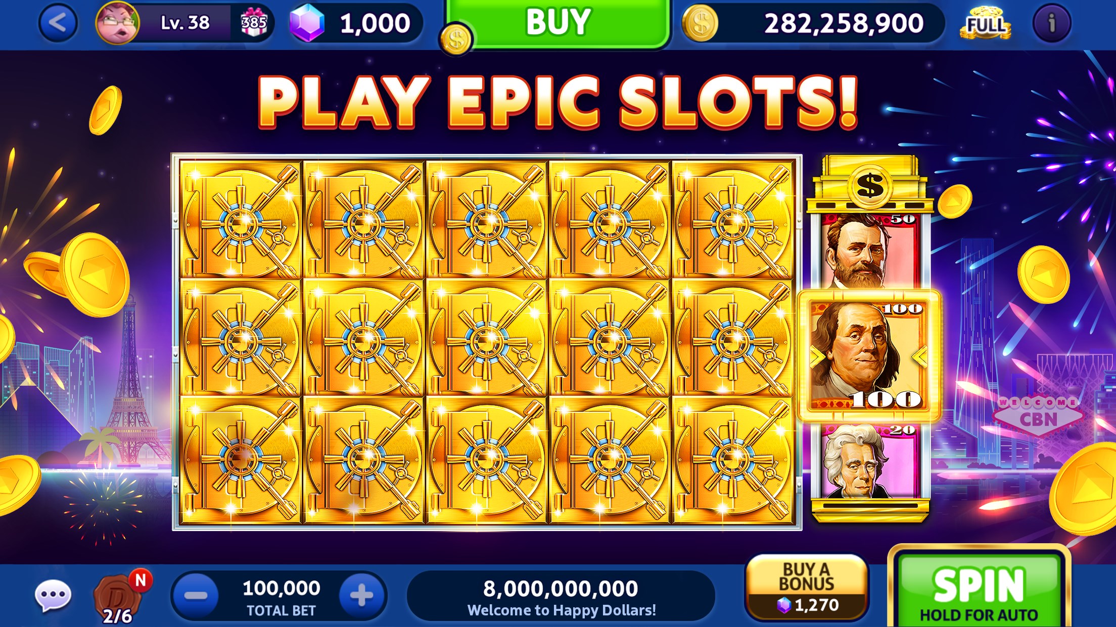Cash Billionaire Casino - Slot Machine Games screenshot