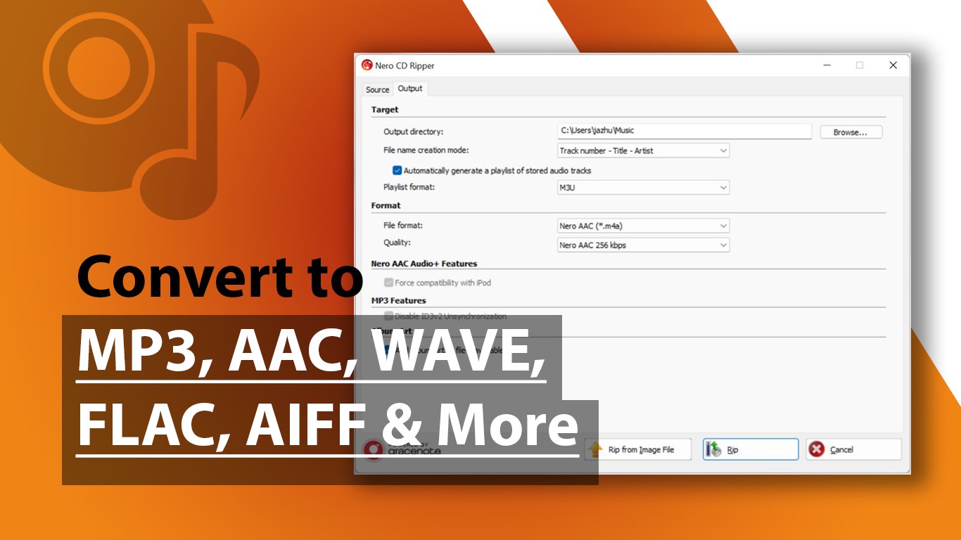 CD Ripper by Nero screenshot