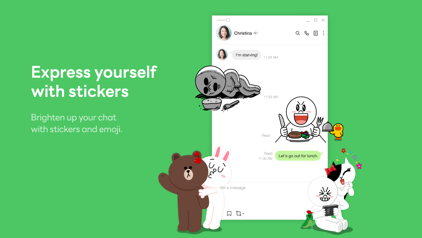 LINE Desktop screenshot