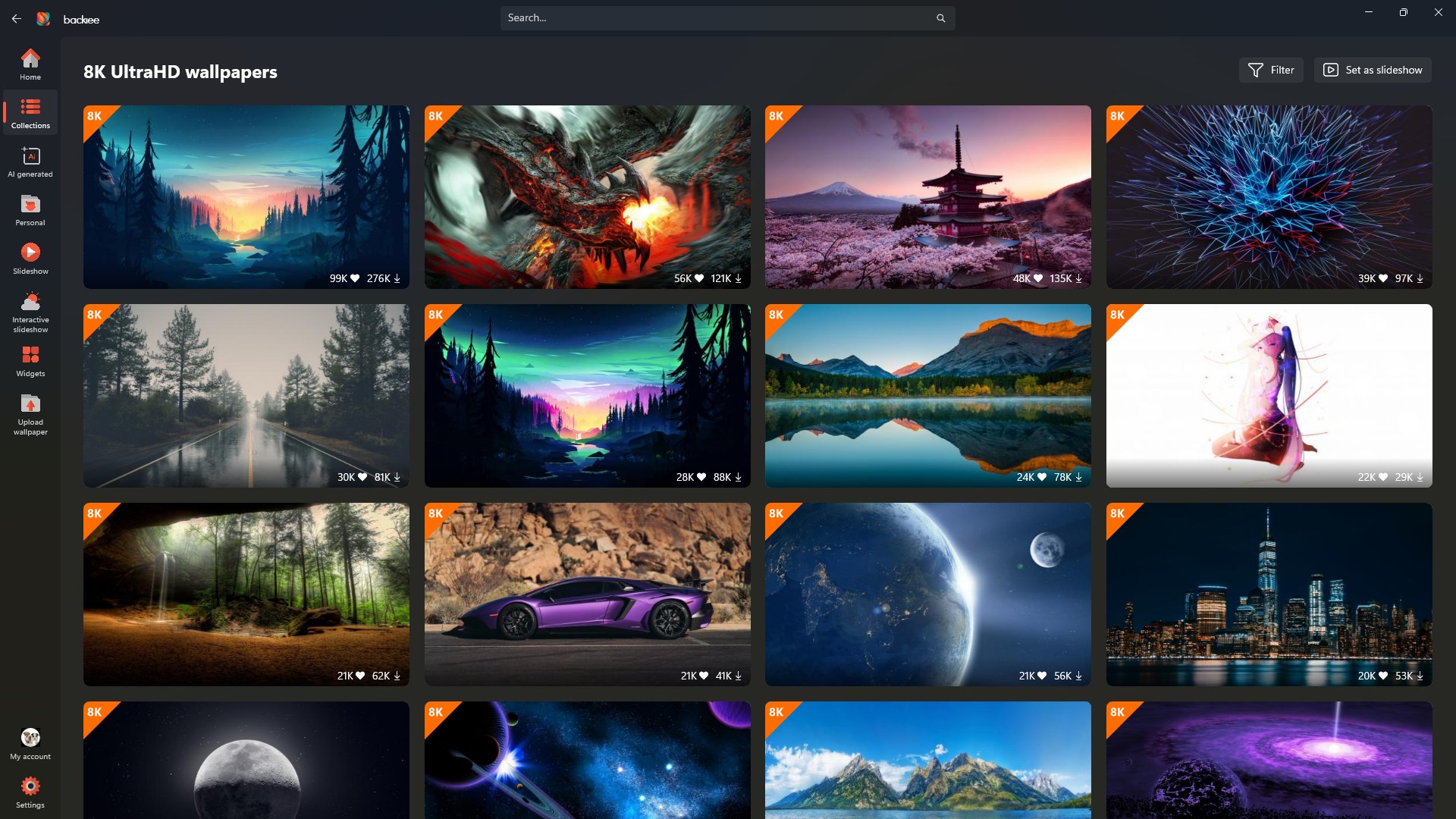 backiee - Wallpaper Studio 10 screenshot