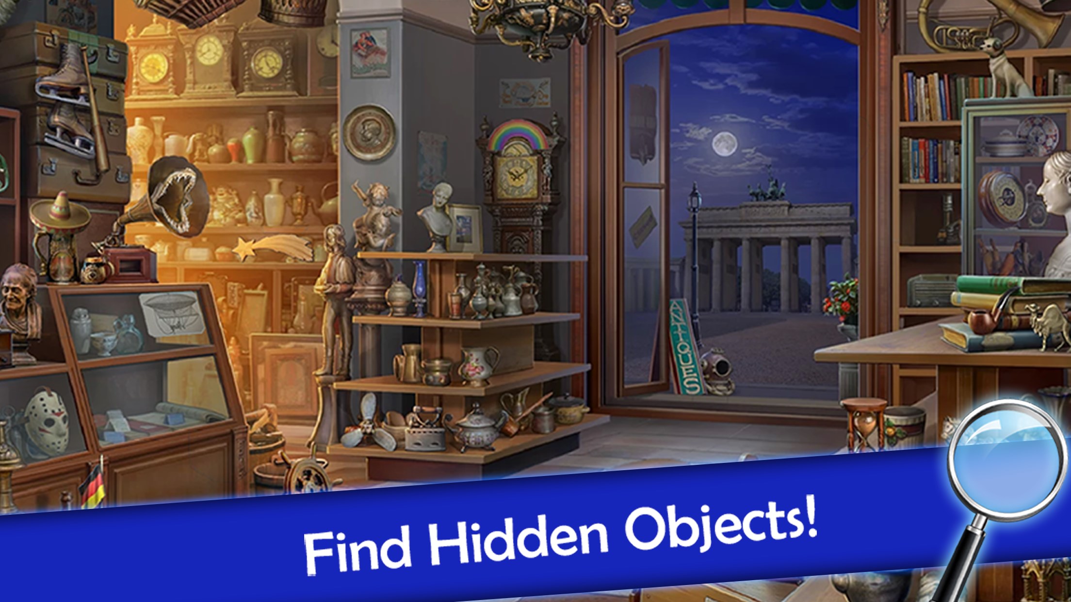 Hidden Objects: Mystery Society HD screenshot