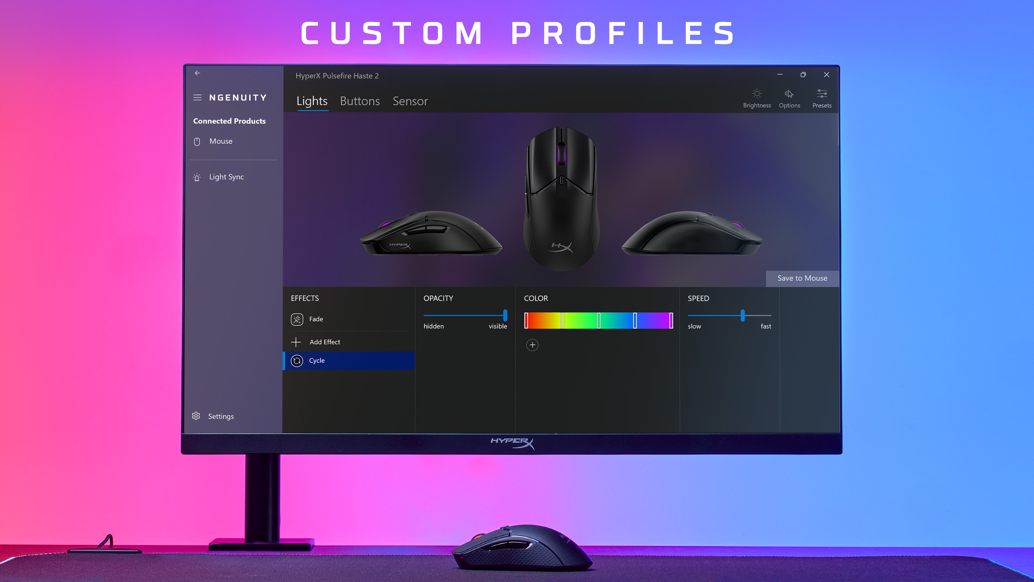 HyperX NGENUITY screenshot