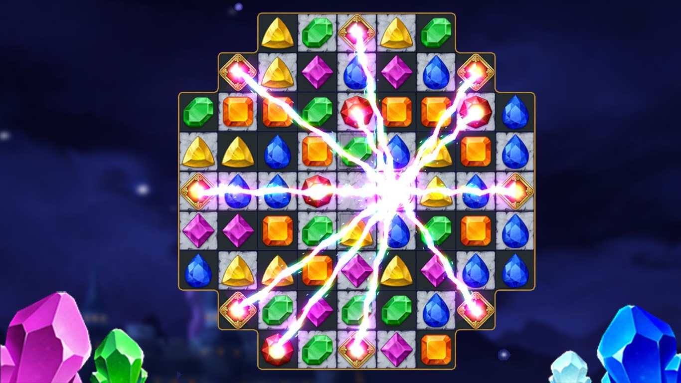 Jewels Magic: Mystery Match3 screenshot