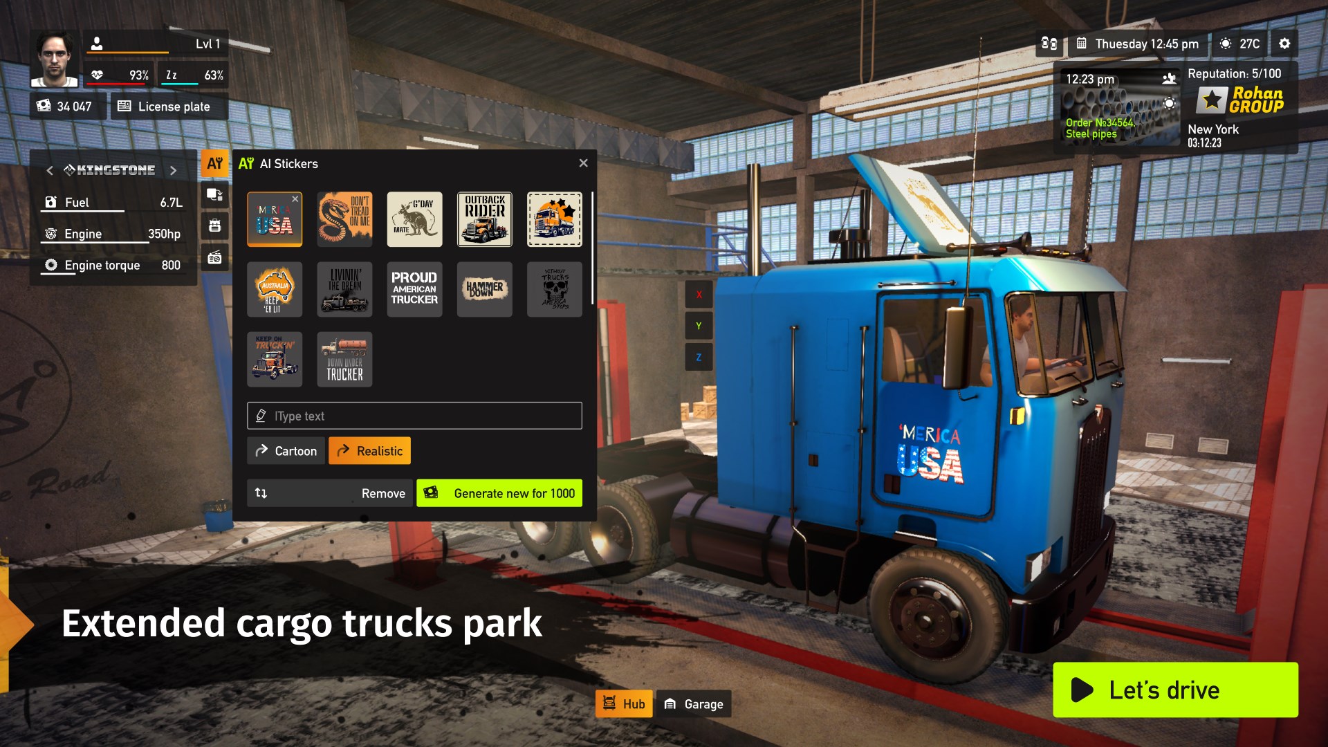 Truck Simulator - Car Parking & Driving screenshot
