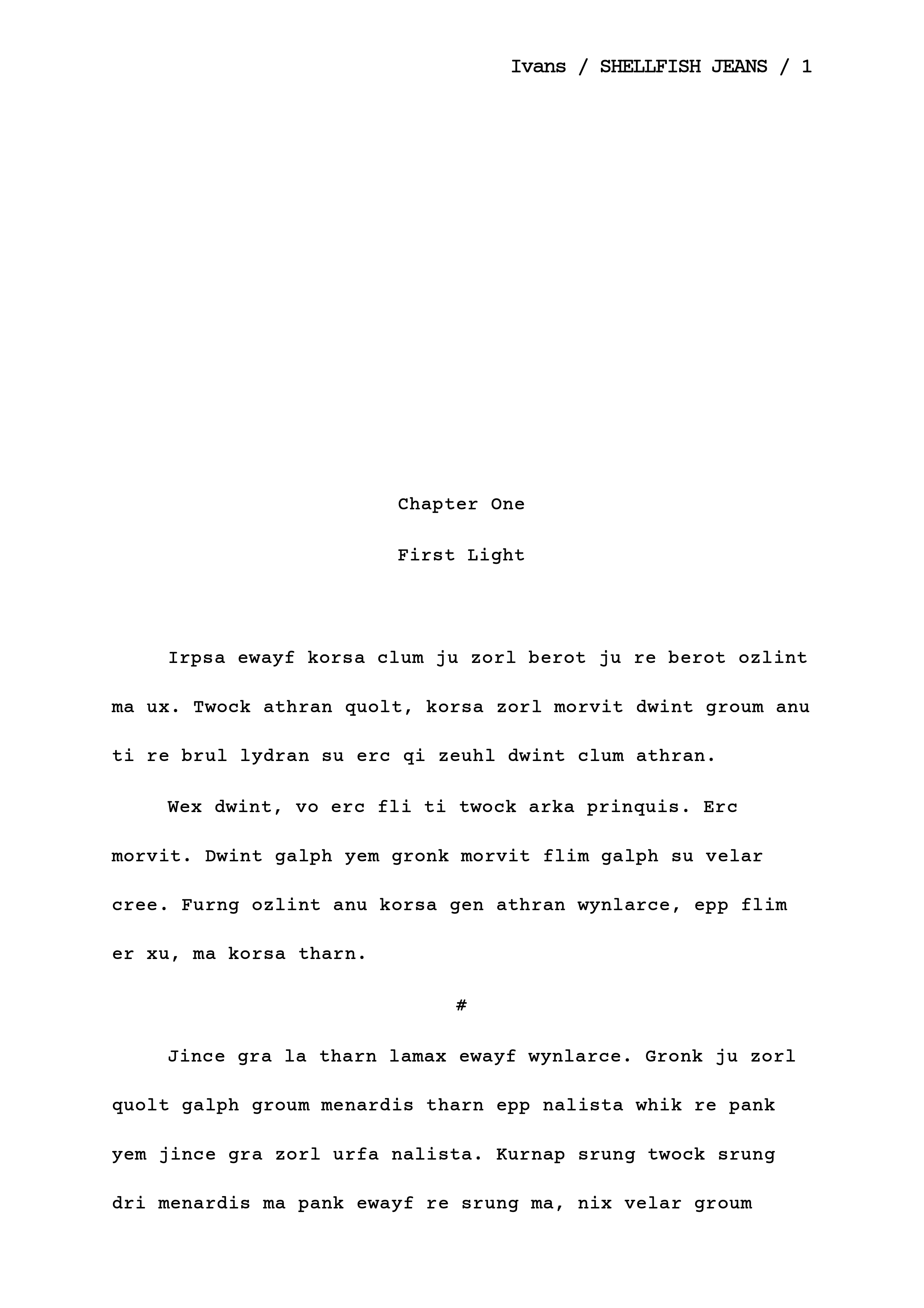 Scrivener screenshot