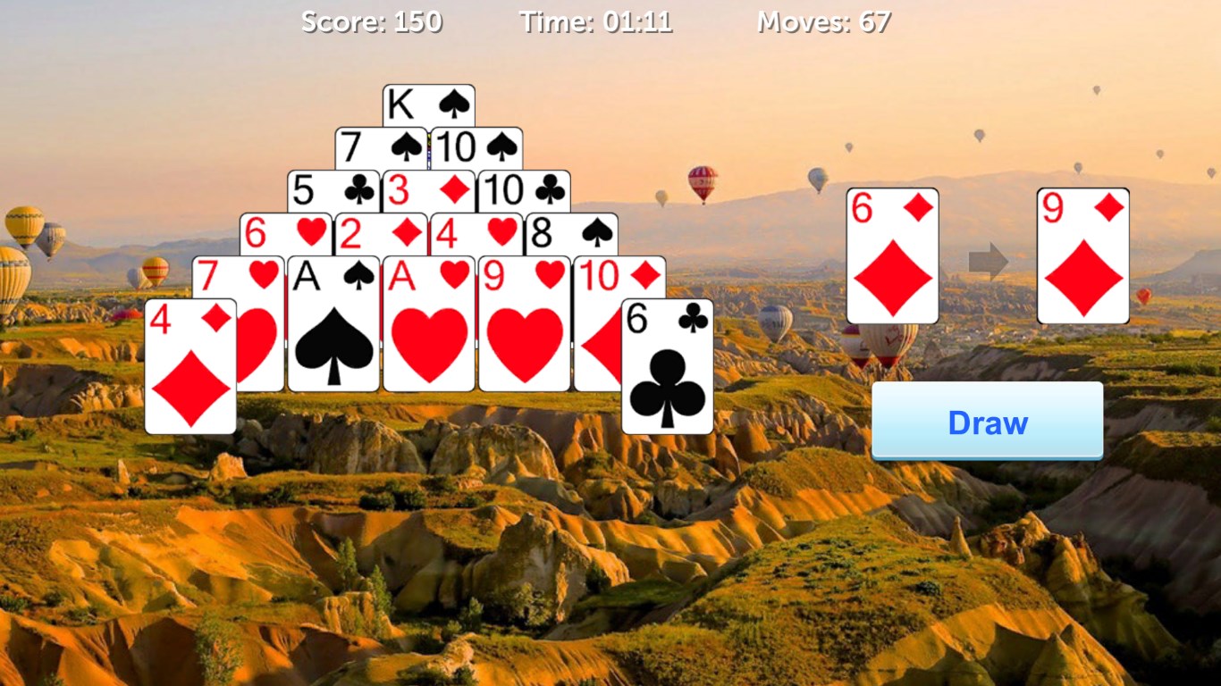 Pyramid Solitaire Pro!! screenshot