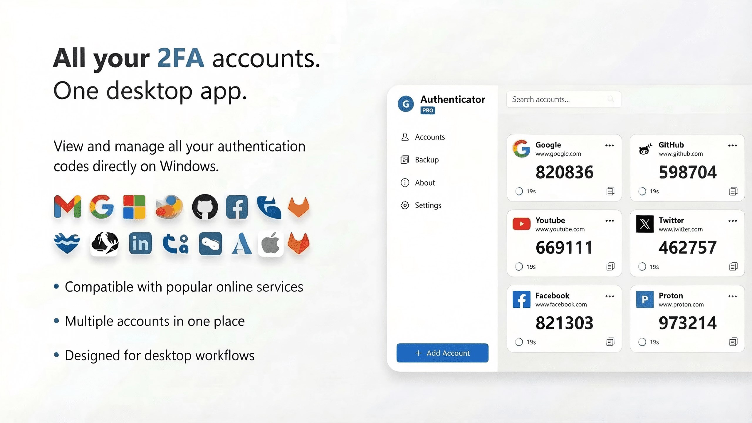 G Authenticator - For (Google) Service screenshot