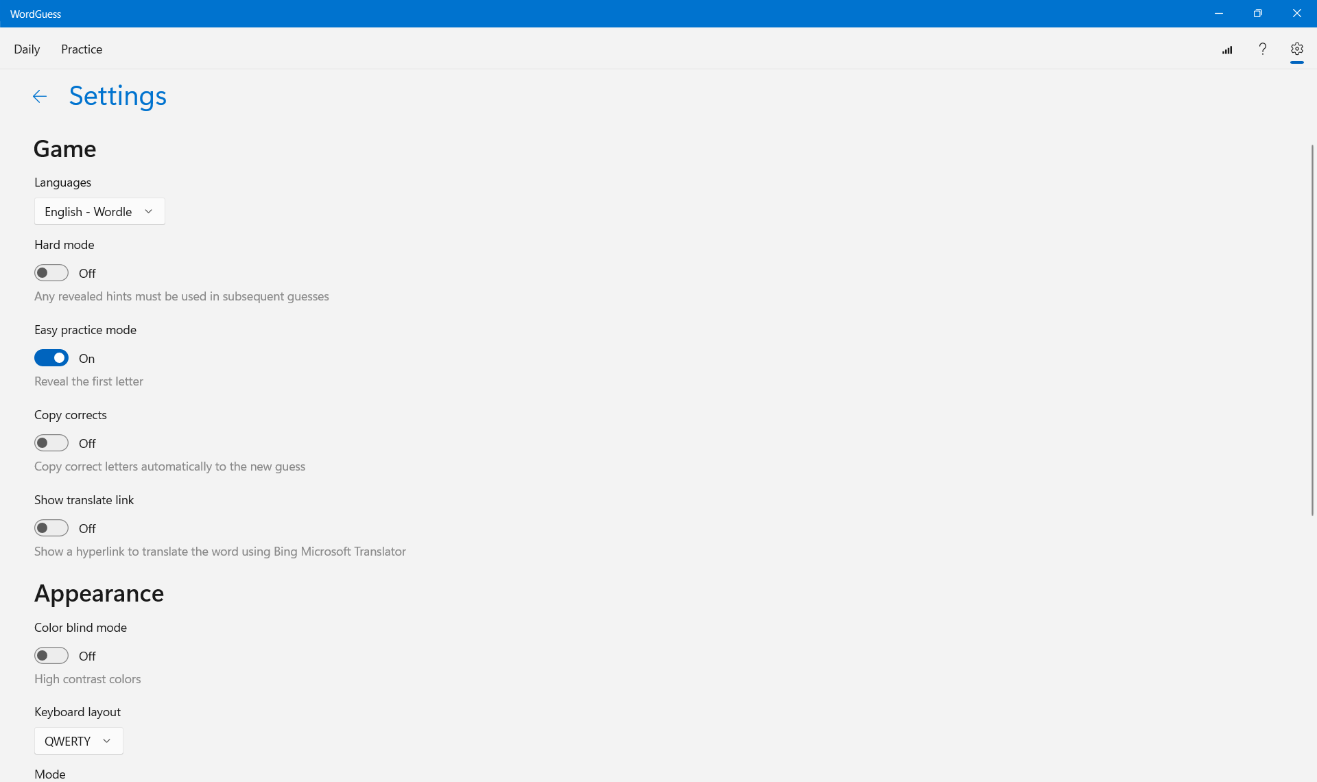 WordGuess screenshot