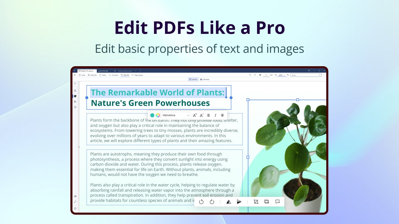 PDF Reader Pro - Editing Expert screenshot