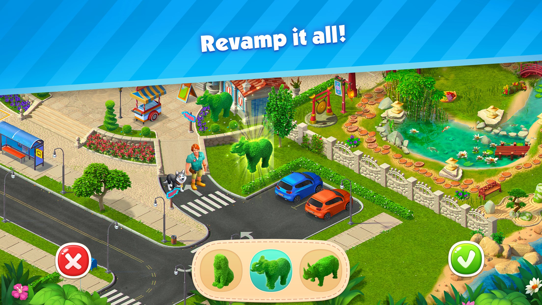 Park Town: Match 3 Game with a story screenshot