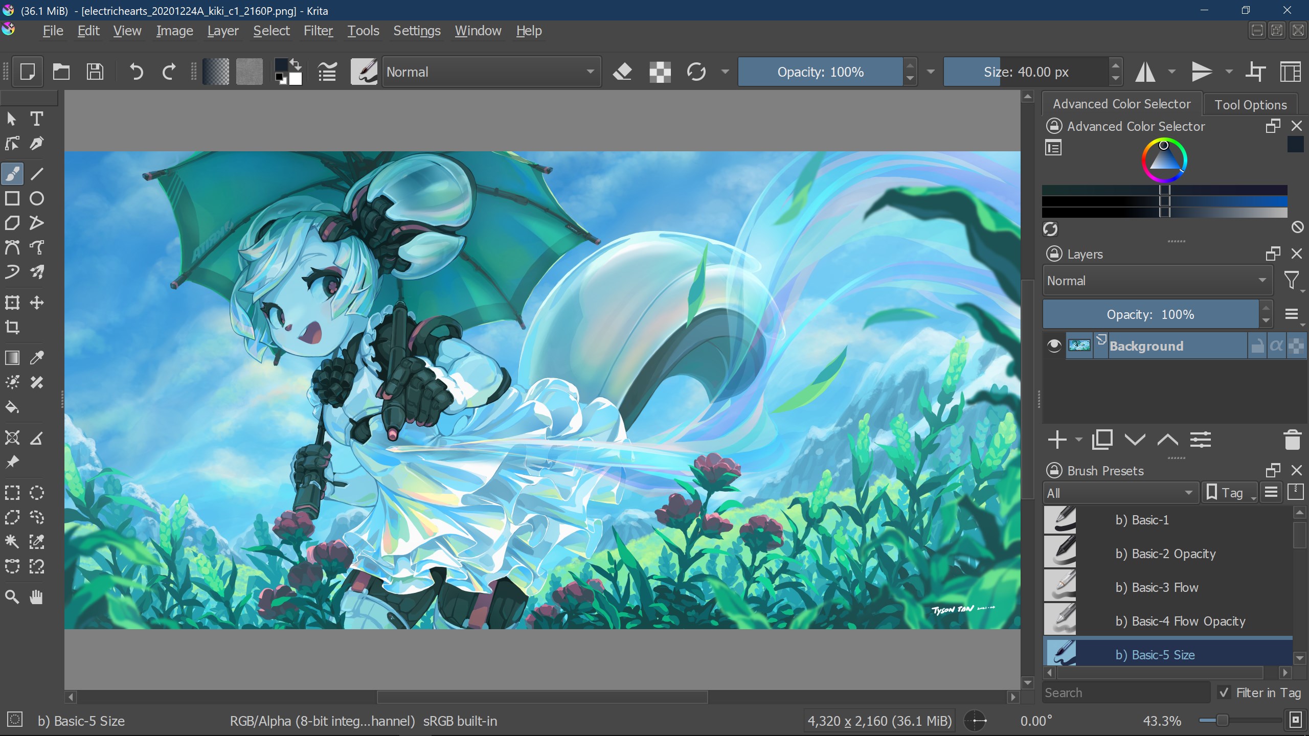 Krita screenshot
