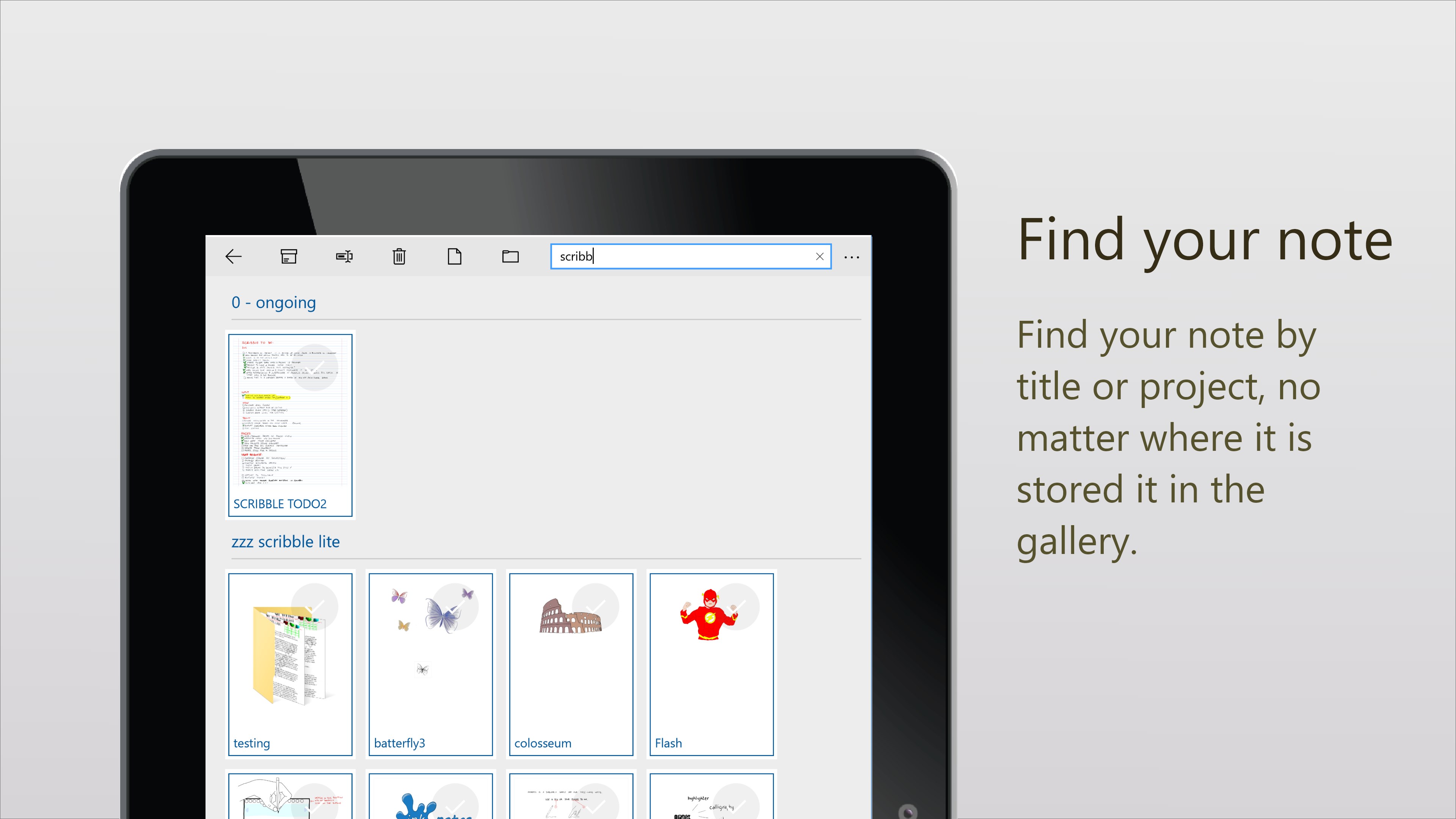 Scrble Ink screenshot