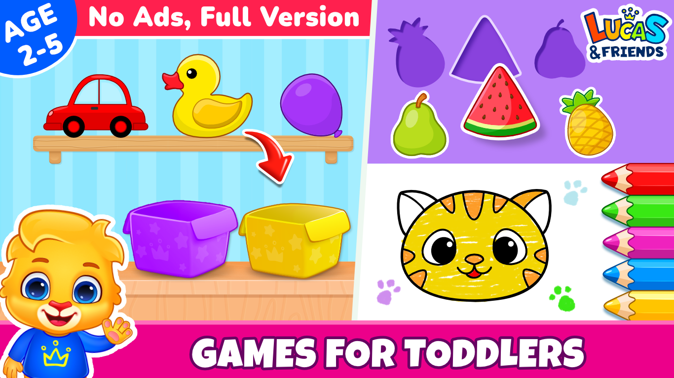 Kids Toddler & Preschool Games screenshot
