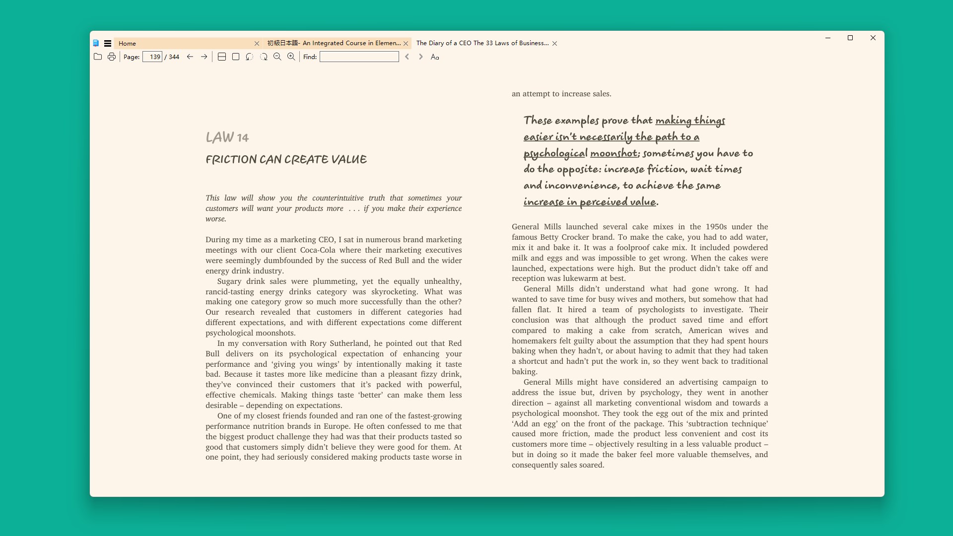 EPUB+ Reader screenshot