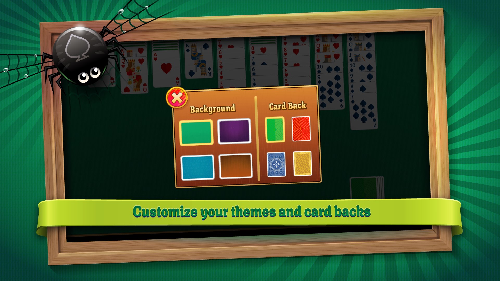 Simple Spider Solitaire screenshot