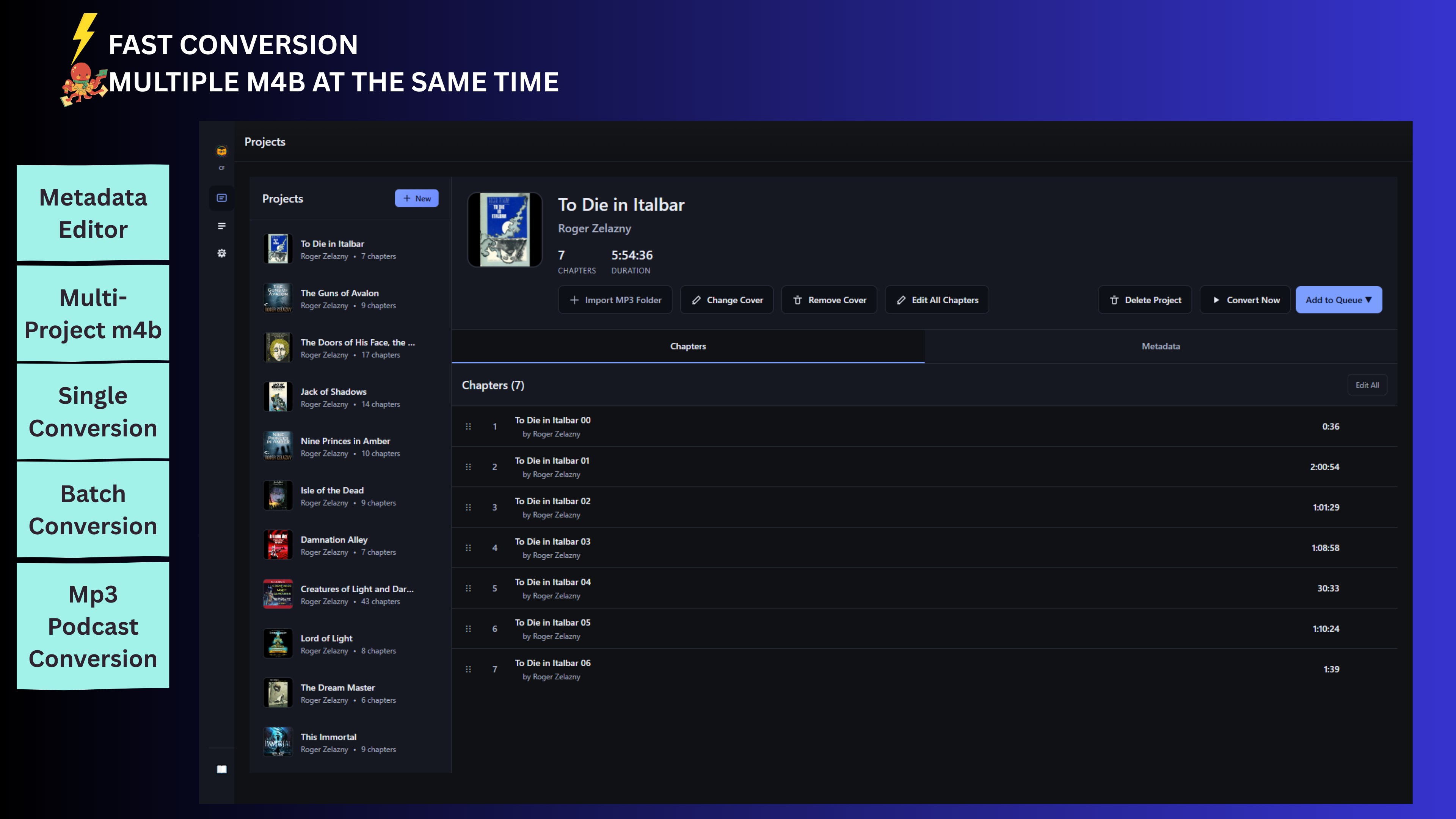 ChapterForge screenshot