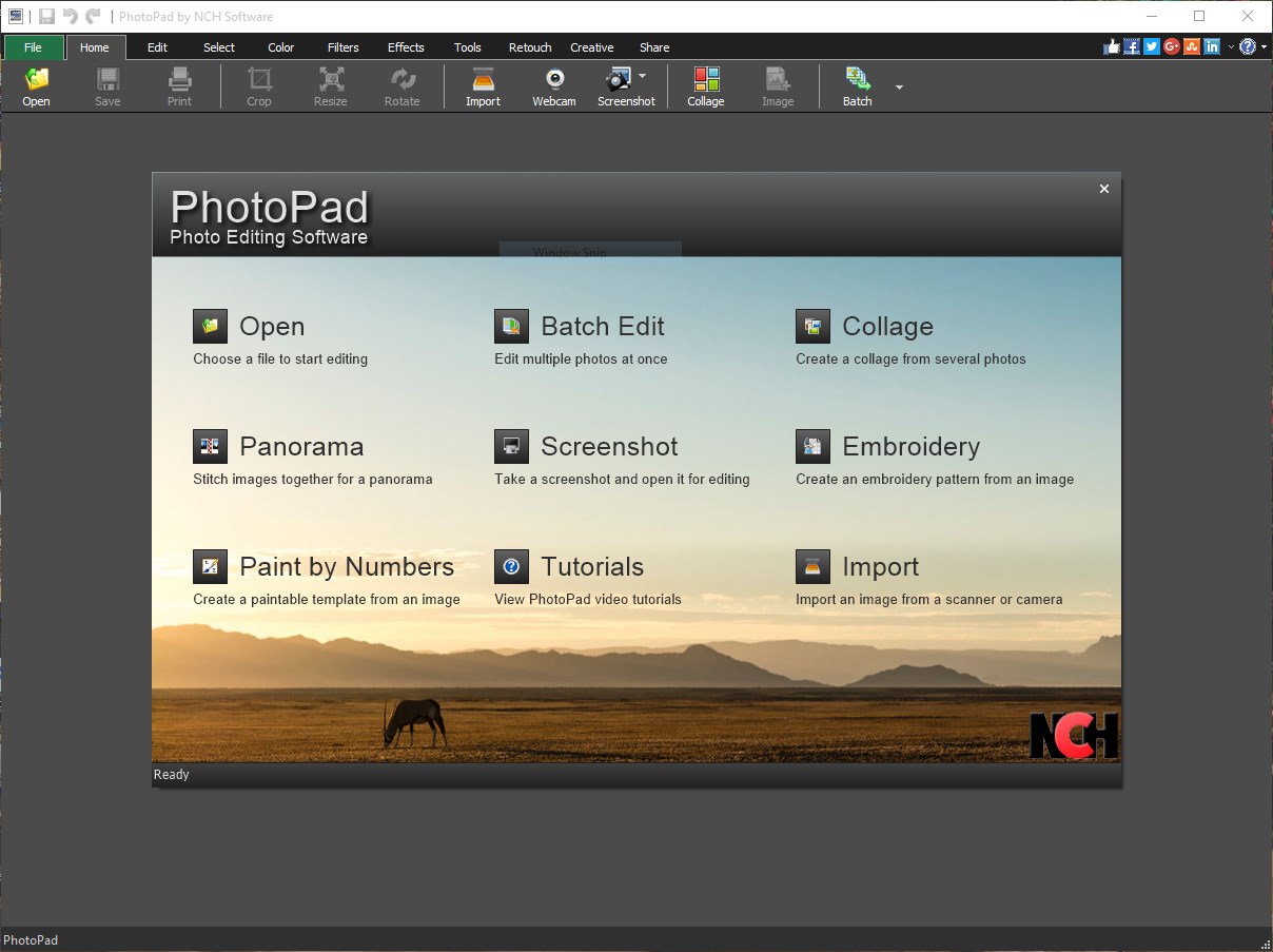PhotoPad screenshot