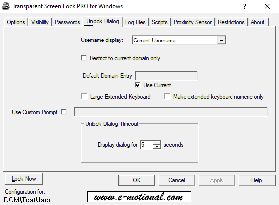 Transparent Screen Lock PRO screenshot