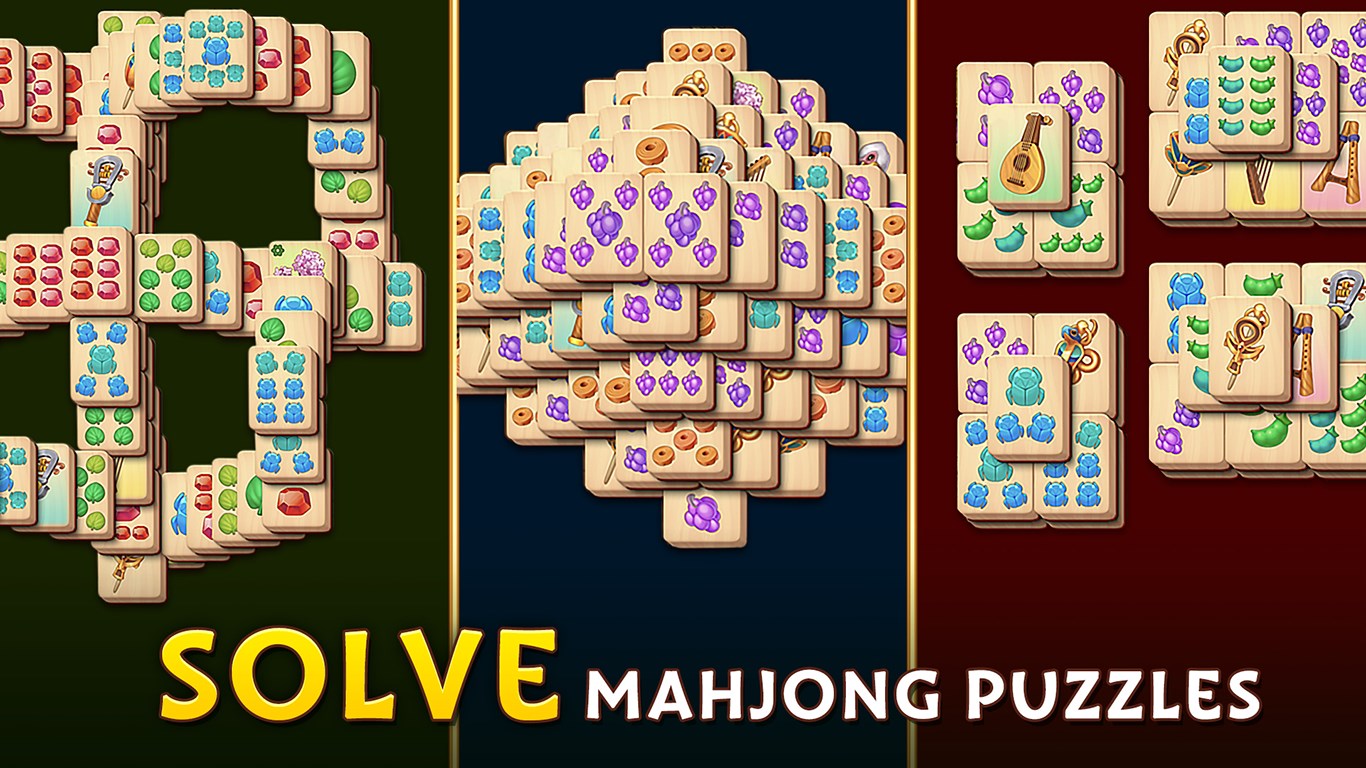 Pyramid of Mahjong: tile matching puzzle screenshot